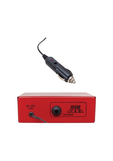 Pazarcı Anfisi 12 Volt Mini-50 Watt Metal Kasa -tda 2003 Lü Ple