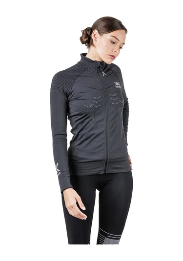 X-bıonıc X-bionic Energizer 4.0 Full Zip Kadın Termal Üst İçlik 34426 Siyah