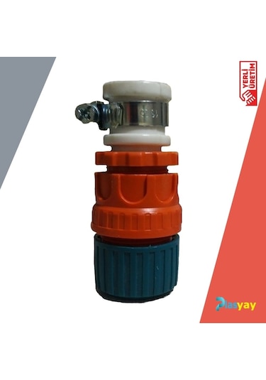 Plasyay Oto Kelepçeli Dişsiz Musluk Bağlantı Aparatı