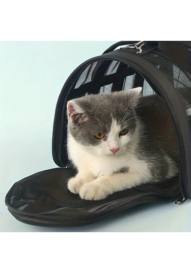 Honeybeeshop Havayolu Onayli Portatif Evcil Hayvan Tasima Cantasi Blue S 13 39x9 45x9 45in Kucuk Kedi Kopek Kafesi Katlanabilir Kilitli Fermuarlar