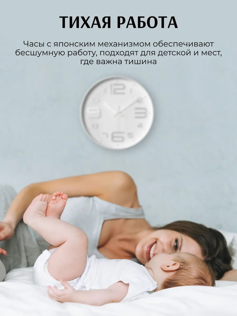 Artclock 25 Cm Yuvarlak Sessiz İç Mekan Duvar S 269230163 Beyaz