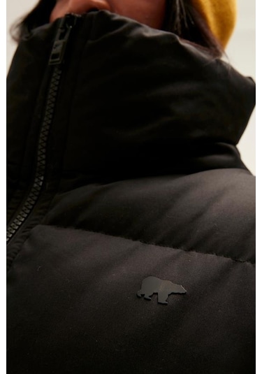 Bad Bear Assassın Puffer Kadın Mont Siyah Xs-xl 001