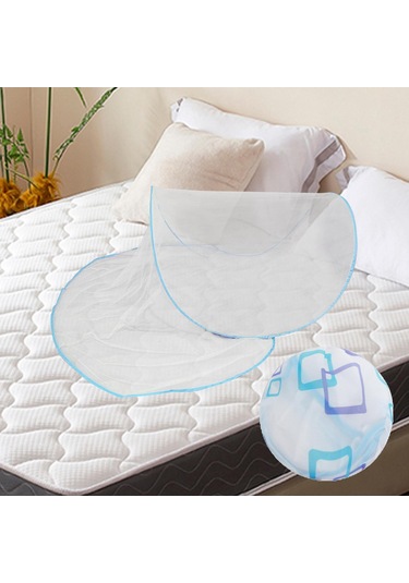 Suntek Katlanmış Yatak Net Çadır Kapalı Mini Piknik Mavi