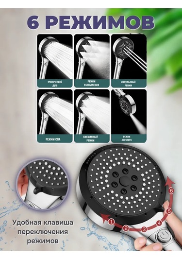 Dl Market Filtreli Duş Başlığı 439664715 Krom