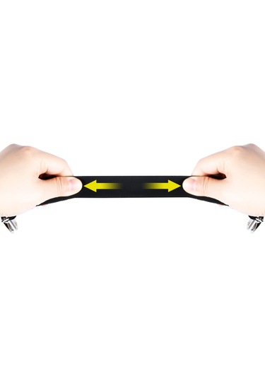 Jeehugo Bisiklet Sürüşü İçin Korumalı Pantolon Klembi - Rüzgar Engeli, Uzunluk Ayarlanabilir, Çelik Tenaklı, 2 Adet