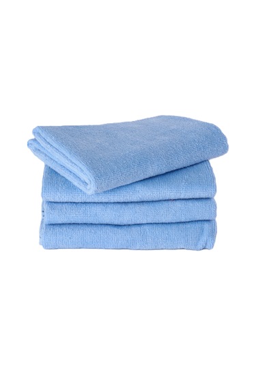 4 Adet Mutfak Havlusu El Yüz Havlusu Turkuaz
