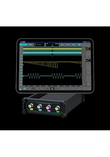 Micsig Vto2004 Dijital Usb Osiloskop, 4 Kanal, 200 Megahertz, Bataryalı