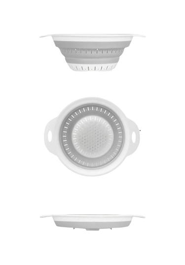 Katlanır Yuvarlak Akordiyon Süzgeç