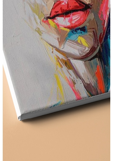 Webstyle Tutkulu Kadın 2 Sayılarla Boyama Seti Kasnaklı 40x50 Cm