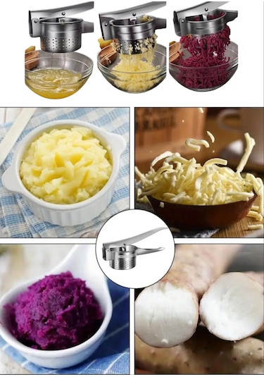 Patates Ezici Patates Püresi Yapıcı Narenciye Sıkıcı Haşlanmış Sebze Ezici Çelik