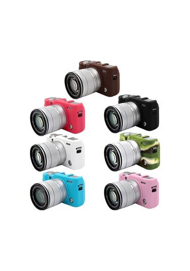 Puluz Soft Silicone Protective Case For Fujıfılm X-a3 / X-a10 Camouflage