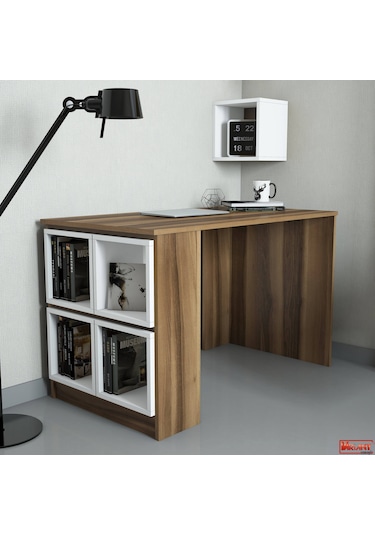 Variant Variant Box Çalışma Masası - Ceviz / Beyaz