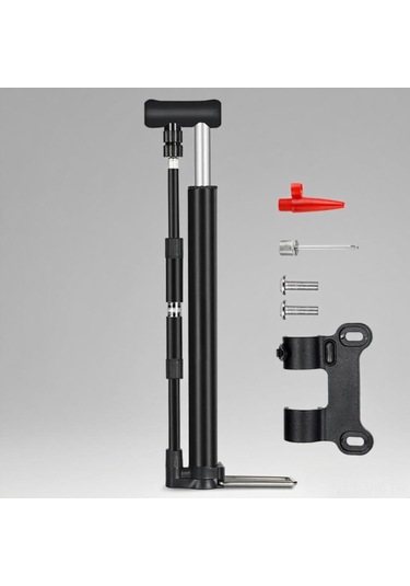 Vkemall West Bıkıng 120psı Aluminyum Bisiklet Pompa, Manometreli Dikey Çalışma, Taşınabilir, Outdoor Ve Acil Kullanım, Bisiklet Malzemesi