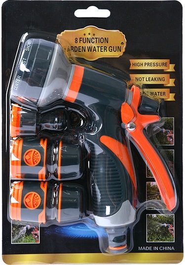 Mufunye Abs Çok Fonksiyonlu Bahçe Sulama Ve Araba Yıkama Silindiri - 8-15m Uzaklıkta Sprey, Ergonomik Tutamak Hbs-8403