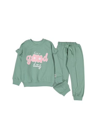 Celira Yeşil 2 İp İkili Kız Çocuk Takım 2y,3y,4y,5y Yeşil