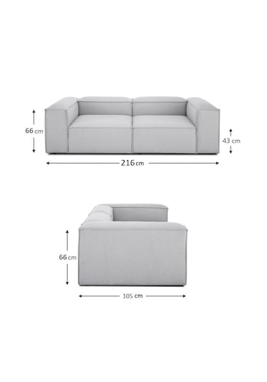 Mode Soft Köşe Koltuk Takımı 3 Modül 2 Köşe 1 Puf 19 Gri Keten