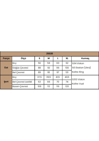 Monamise Kadın Desenli V Yaka Askılı Alt Üst Takım 25020 Yeşil