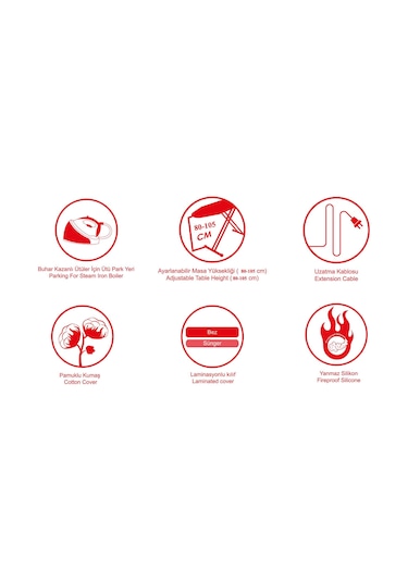 Devecioğlu Harbinger MM123 Blackboard Ütü Masası