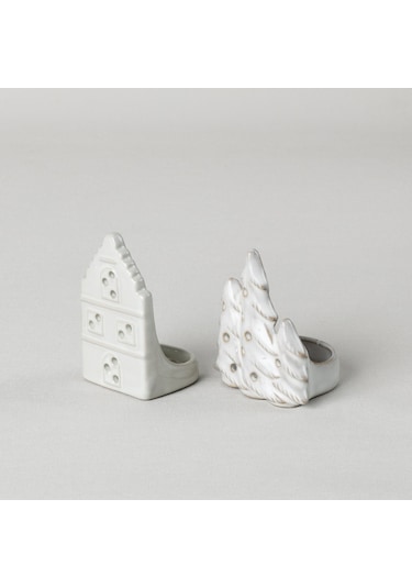 Linens House Tealight Mumluk Ekru
