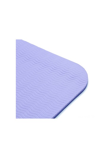 Ranyeek Tpe Yoga Matı Antipatlama Konum Çizgili 183x61x0.6cm Çift Renk Menekşe+sarhoş Çevre Dostu Koku Siz Yoga Egzersiz Matı Mor
