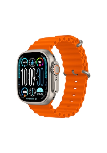 Watch 8 Ultra Gs Ultra 8 49mm Uyumlu Kasa Vidalı 2.05 Tam Ekran