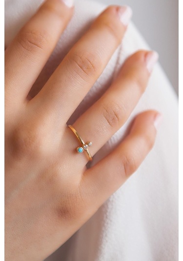 Firuze Taşlı Trafik Yüzük