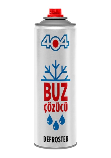 404 Buz Çözücü Sprey 500ml 30lu Koli Şeffaf