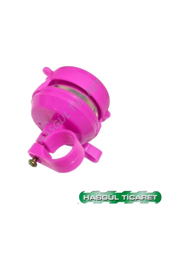 Hsgl Bisiklet Kartlı Püskül Pembe Aynalı Zil Set Siyah