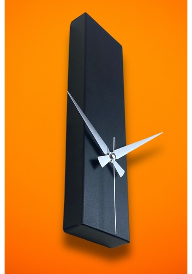 Jaka Model Dekoratif Metal Akar Sessiz Mekanizmalı Duvar Saati 34 9,5 Cm Siyah