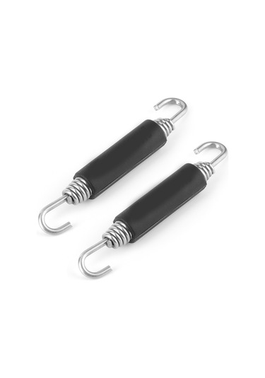 Moveevo Motosiklet Egzoz Borusu İçin Paslanmaz Çelik Yay Kanca, Dayanıklı Ve Anti-korozif, Kolay Kurulum, 2 Adet Set