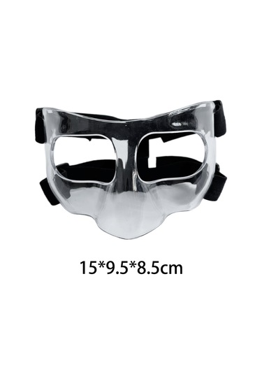 Suntek Basketbol Maskesi Koruyucu Kalkan Şeffaf-15x9.5x8.5cm