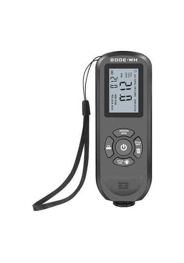 Ebitda Yüzey Kaplama Kalınlık Ölçer - Manyetik & Girdap Probi - Otomatik Hesaplama - Siyah Siyah