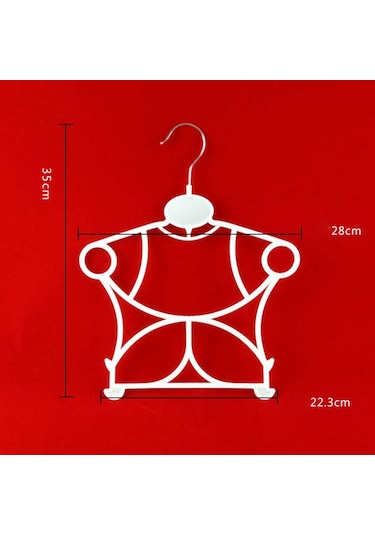 Suntek Magideal Elbise Koleksiyonu Gösterisi Kurutma Için Askı 10 Parça C