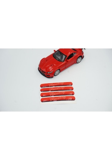Racing Logo Damla Silikon Ayna Torpido Çamurluk Yanı Sticker
