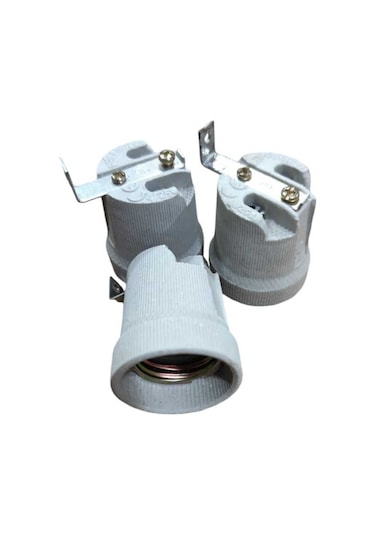 Tools Duy Porselen Lamalı E27 .. 3. Adet