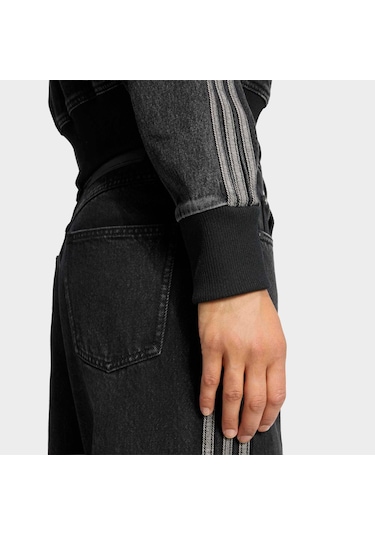 Adidas Firebird Kadın Siyah Jean Ceket Kd2898 Siyah