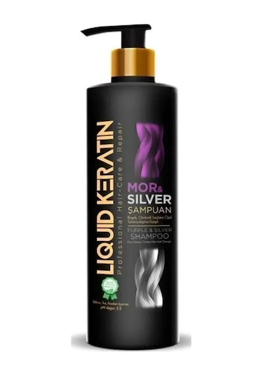 Liquid Keratin Keratinli Mor & Silver Saç Bakım Şampuanı 350 ML
