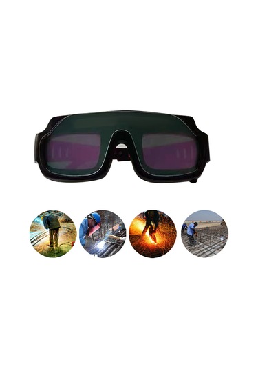 Maiyame Güneş Enerjili Otomatik Kararan Kaynak Gözlüğü - Pc Lensli Profesyonel Koruma