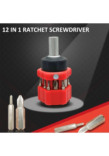 Cırcırlı 12'si 1 Arada Tornavida