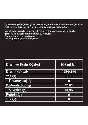 Fersan Vişne Ekşili Sos X 3 Adet