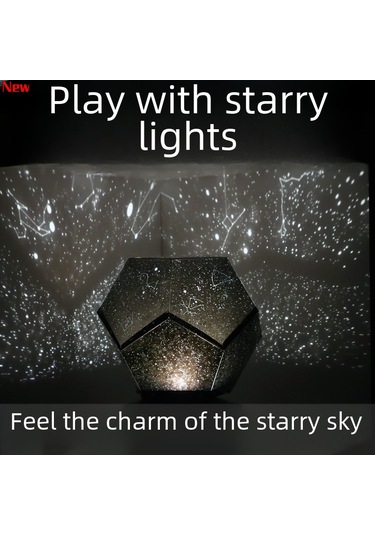 Shineyee Bluetoothlu Dönen Yıldız Projeksiyonu, Usb İle Beslenir, Uzaktan Kumanda İle Kontrol Edilebilir, Ev/ofis İçin Romantik Ambiyans Işığı Diğer