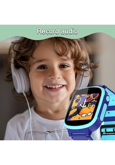 Trendooze Gaojunshop01 2025 Çocuk Akıllı Saati, Mor Mor, Hd Kamera, Eğitici Oyunlar Mor