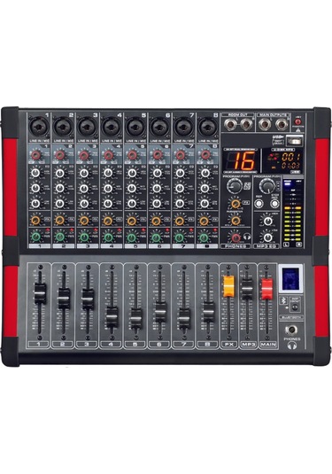 Odo Mx-8m99 8 Kanallı 99 Dsp Efektli Deck Mikser