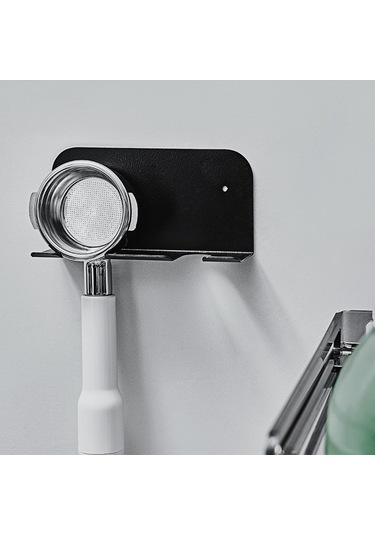 Suntek Espresso Kahve Alet Sapı Rafı 51/54/58 Mm Siyah-çift