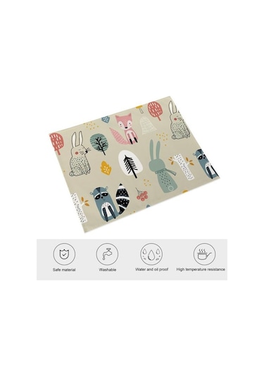 İskandinav Tarzı Mutfak Yeniden Kullanılabilir Placemat Hayvan Orman Desen Bulaşık Bezleri Emici Hızlı Kuruyan Yıkanabilir Masa Mat G Diğer İskandinav Tarzı Mutfak Yeniden Kullanılabilir Placemat Hayvan Orman Desen Bulaşık Bezleri Emici Hızlı Kuruyan Yıkanabilir Masa Mat G Diğer