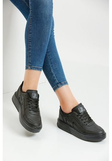 Devida Diana Serisi Kadın Spor Ayakkabı Siyah