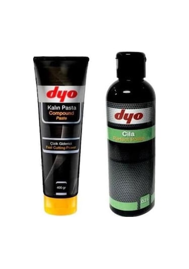 Dyo Kalın Pasta Tüp 400 Gr + Cila 200 Ml Set