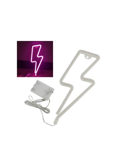 Soulader Usb Çalışır Neon Işık Tabela Dekoratif Aydınlatma Lambası Pembe