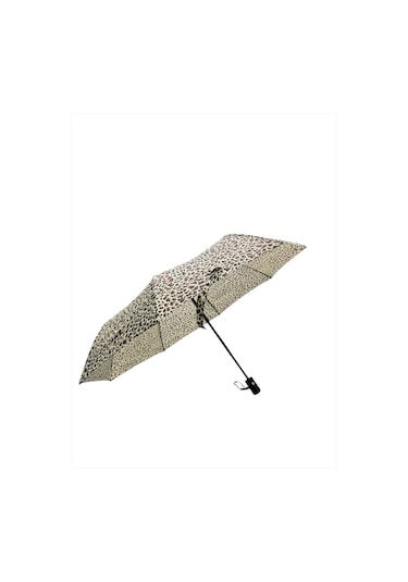 Marlux Leopar Desenli Otomatik Kdın Şemsiye Krem 710059 Leopar