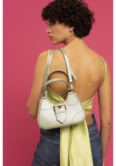 Sisley Sly 004 El Çantası Std / Yeşil Yeşil